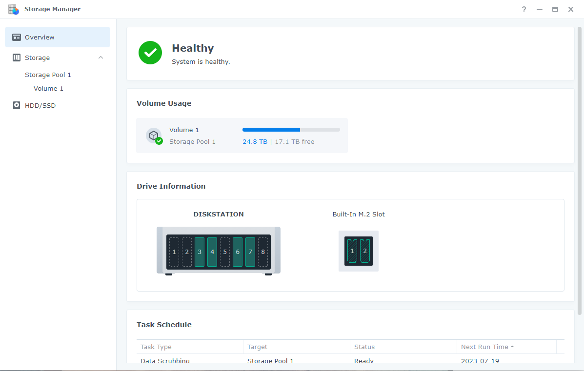Synology_enable_M2_volume screenshot 2