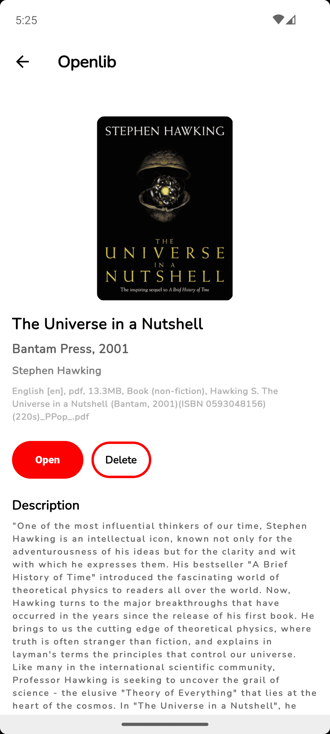 Openlib screenshot 9
