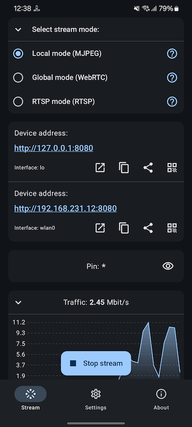 ScreenStream screenshot 2