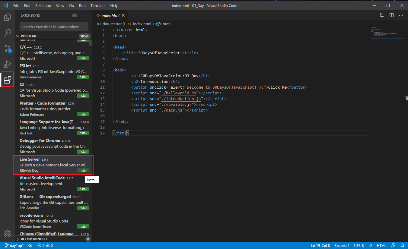 30-Days-Of-JavaScript screenshot 16