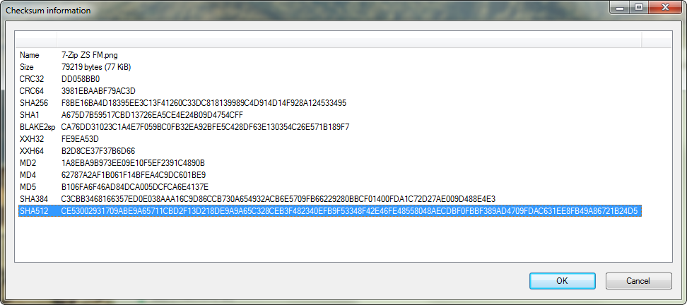 7-Zip-zstd screenshot 4