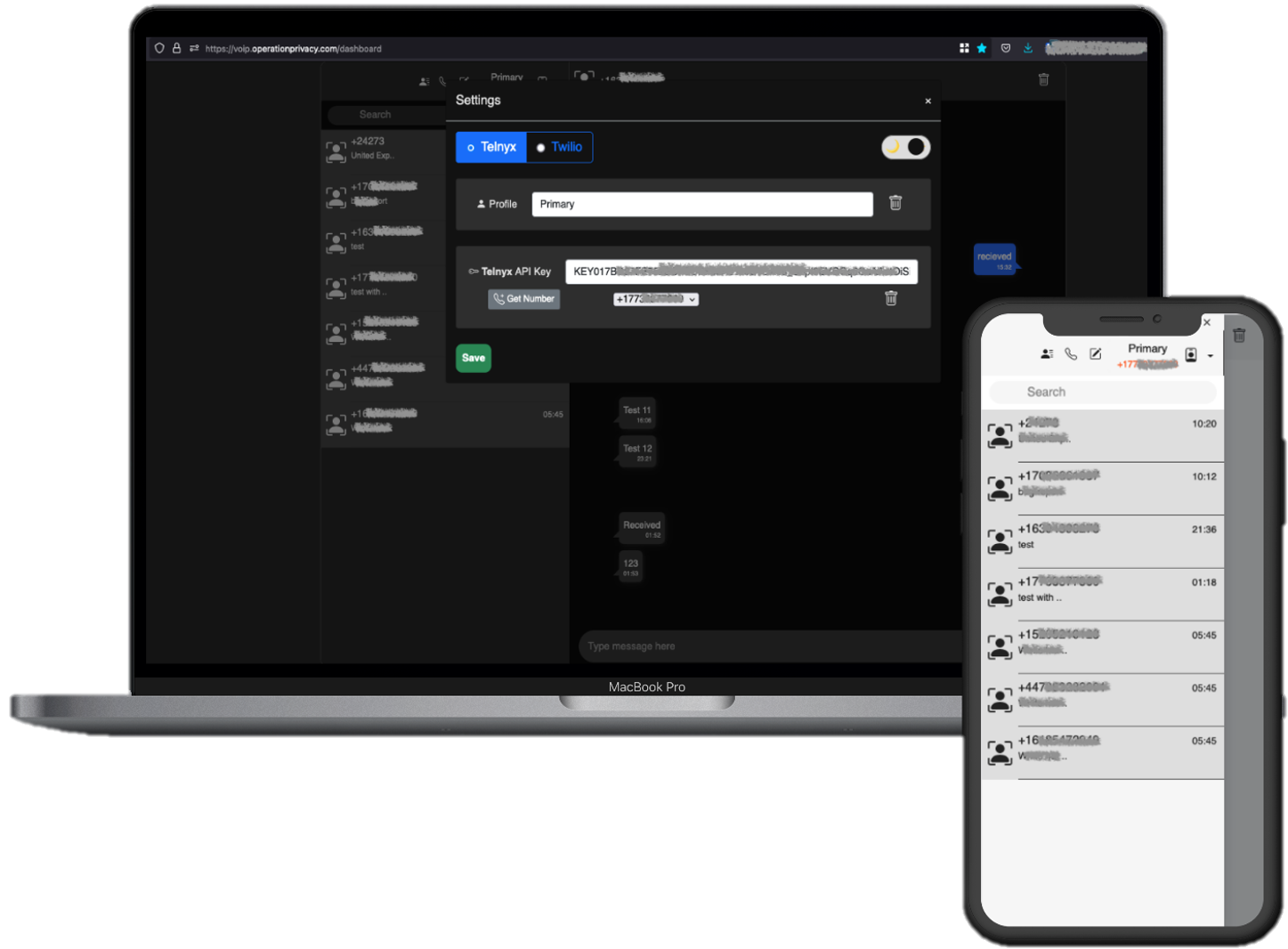 VoIP screenshot 1