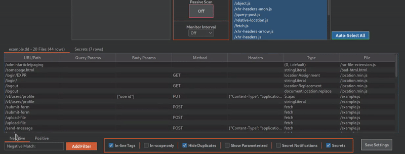 jsluicepp screenshot 7