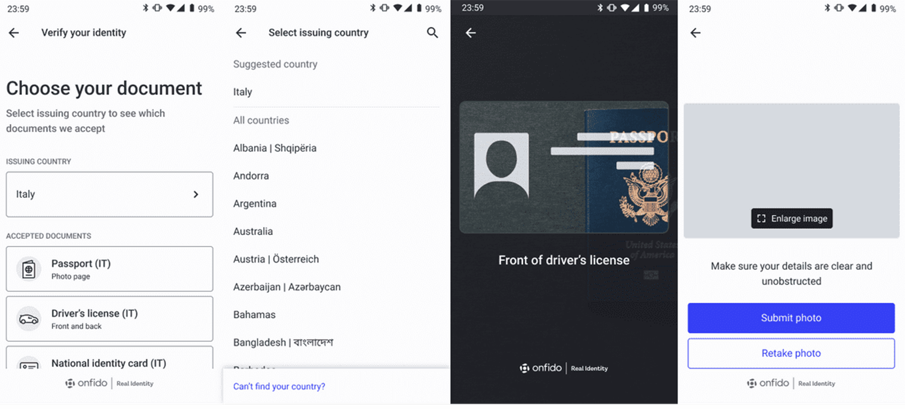onfido-ios-sdk screenshot 3