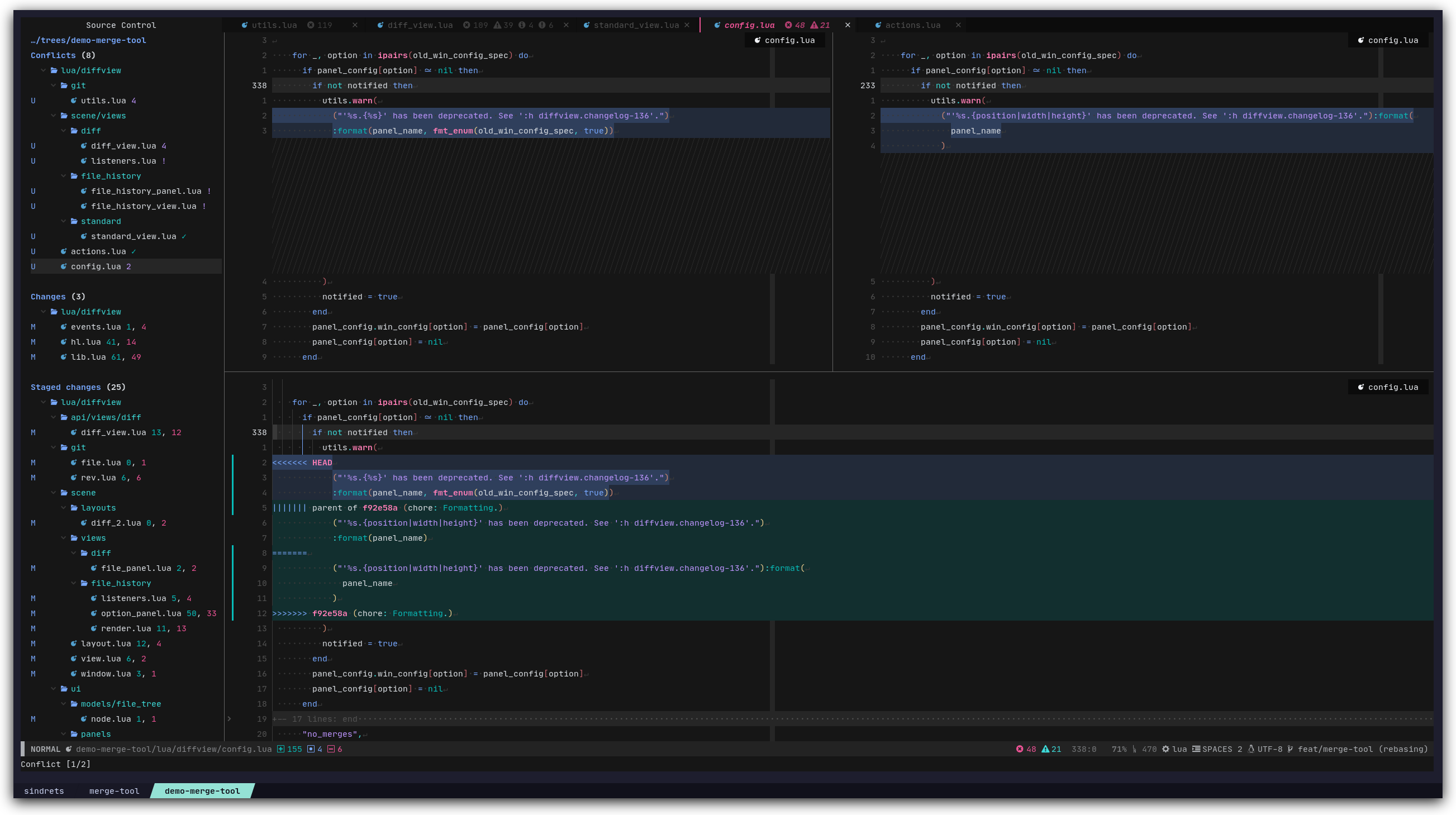 diffview.nvim screenshot 2
