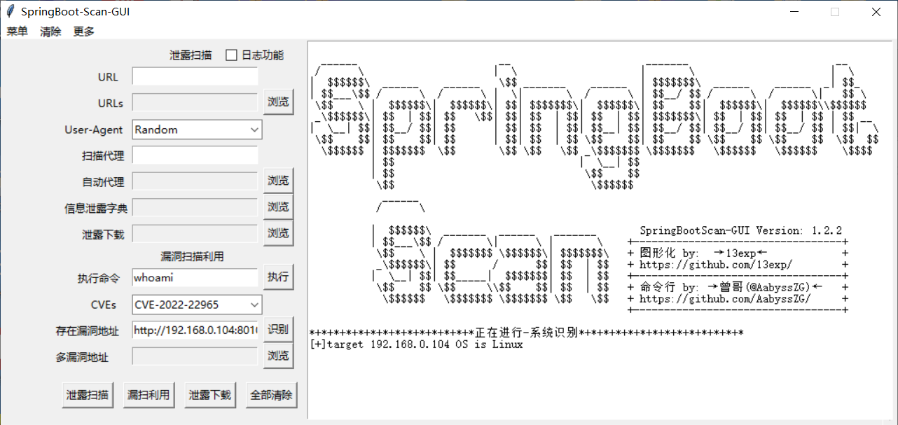 SpringBoot-Scan-GUI screenshot 3