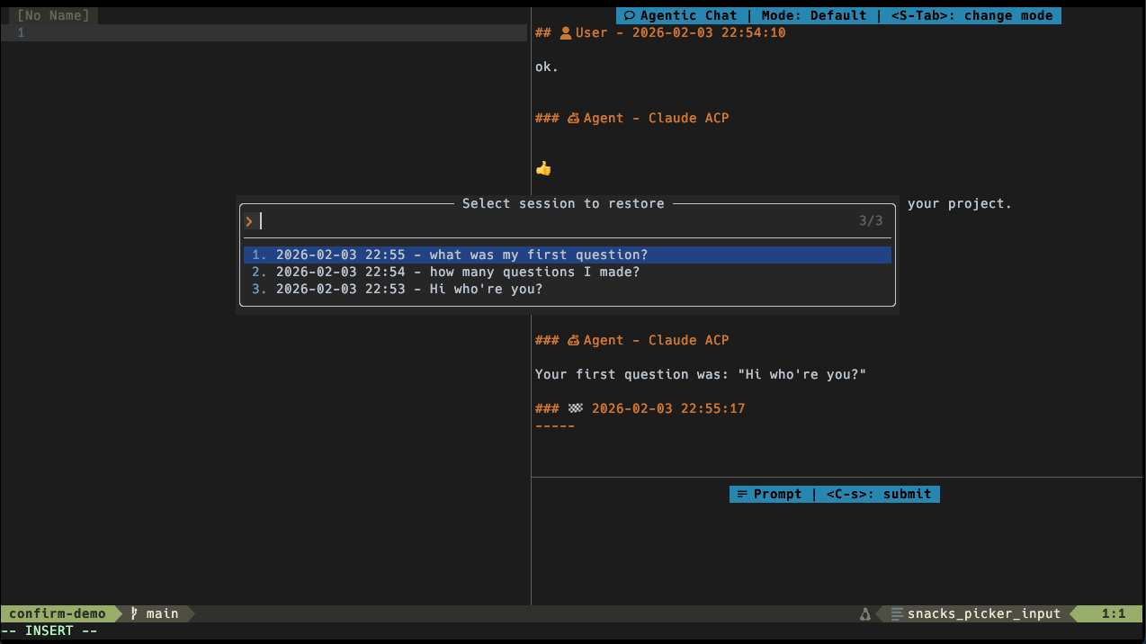 agentic.nvim screenshot 1