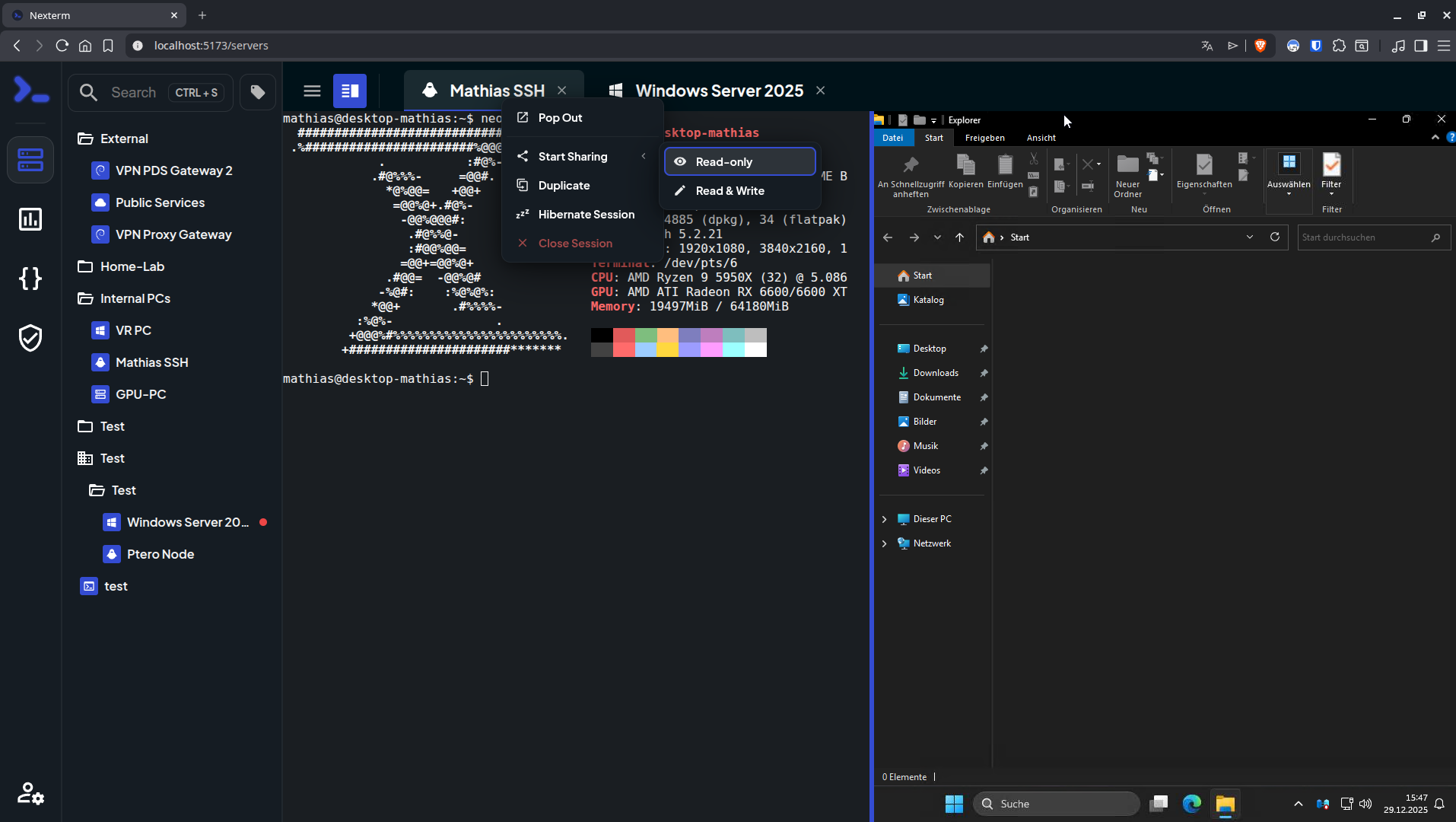 Nexterm screenshot 3