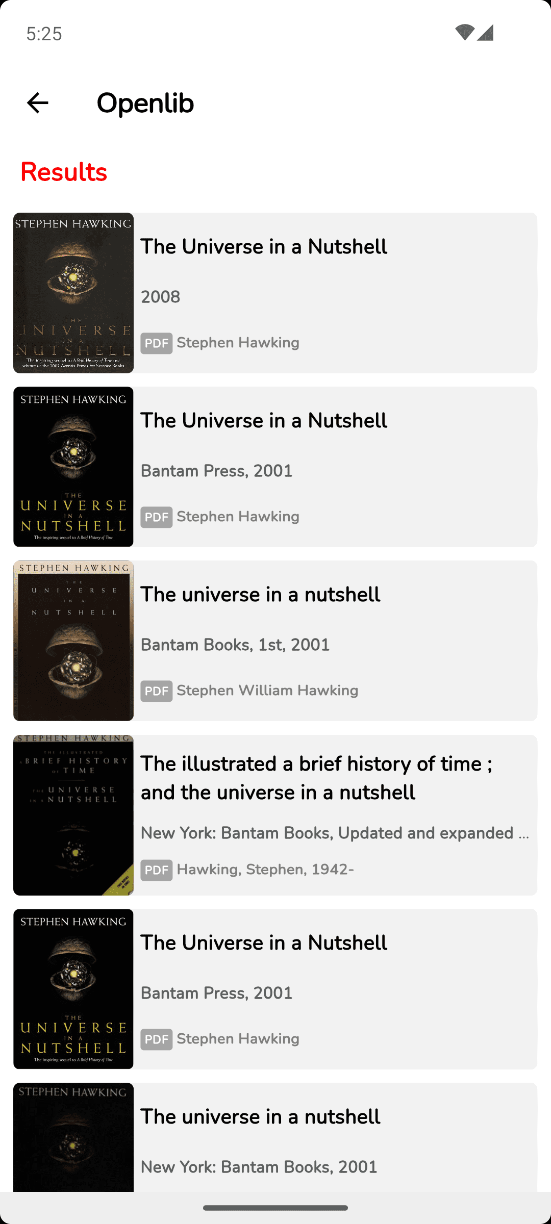 Openlib screenshot 6