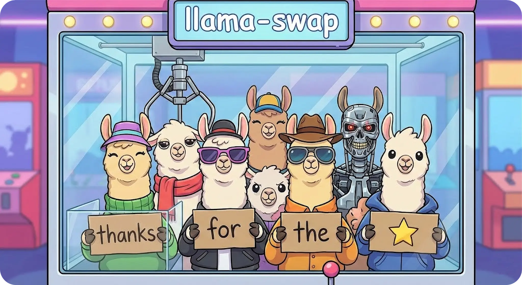 llama-swap screenshot 1