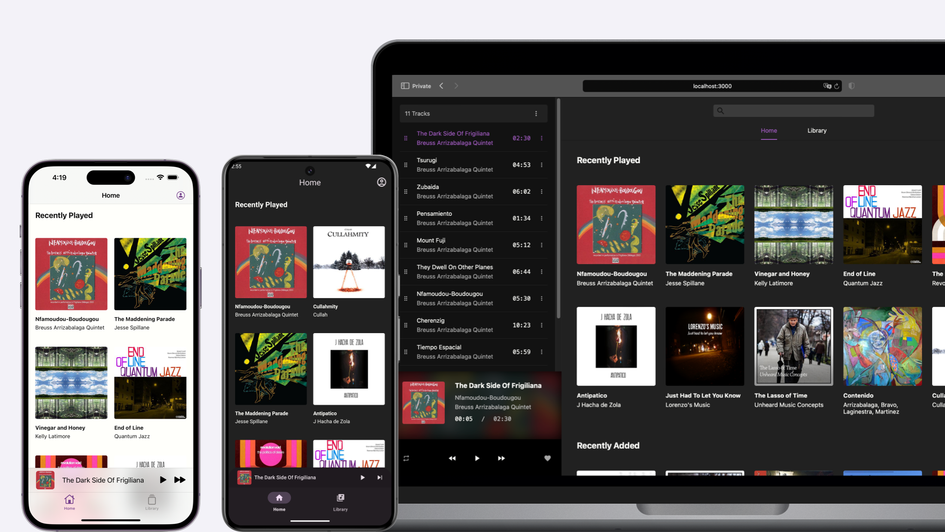blackcandy screenshot 1