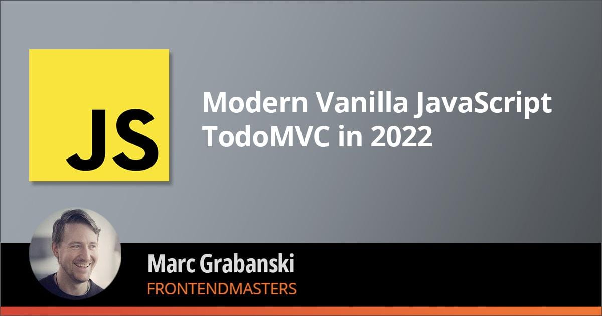 modern-todomvc-vanillajs screenshot 1