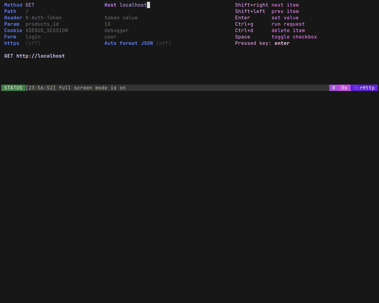 rHttp screenshot 7