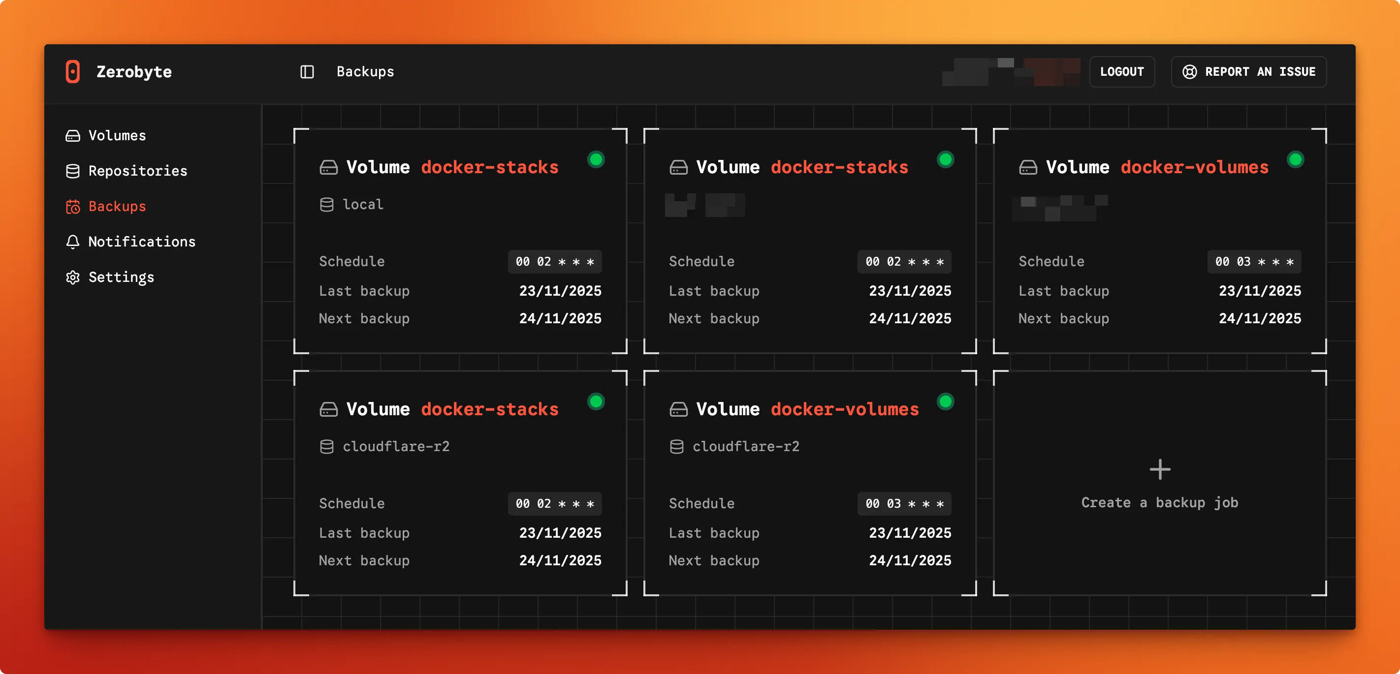 zerobyte screenshot 1