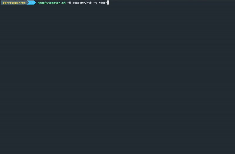 nmapAutomator screenshot 1