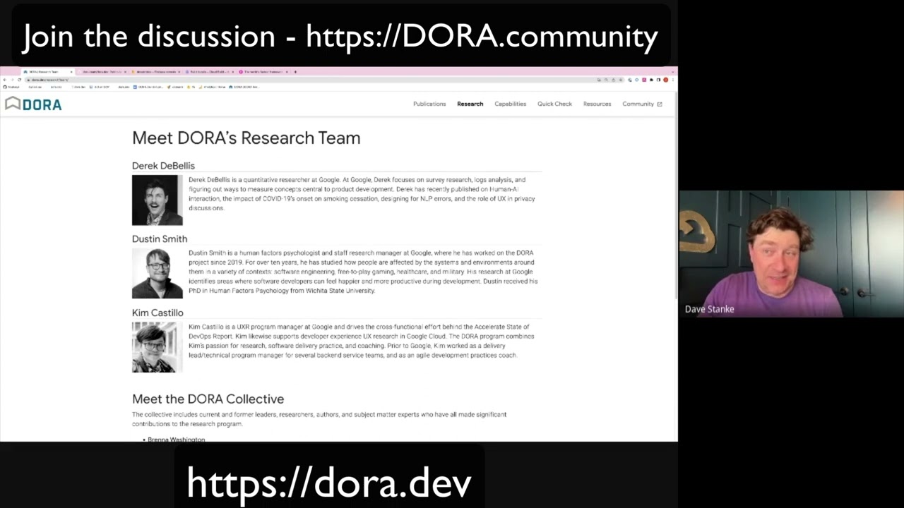 dora.dev screenshot 1