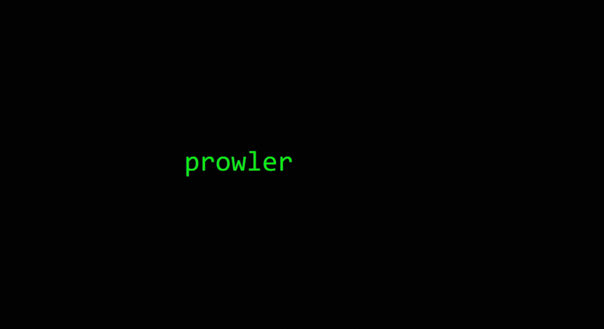 prowler screenshot 3