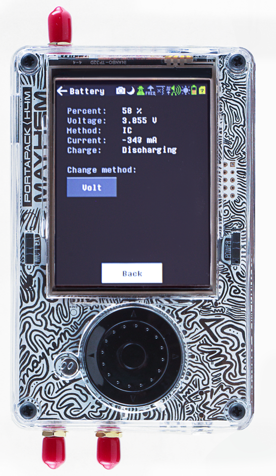 mayhem-firmware screenshot 1