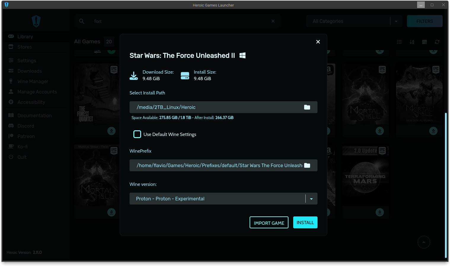 HeroicGamesLauncher screenshot 8