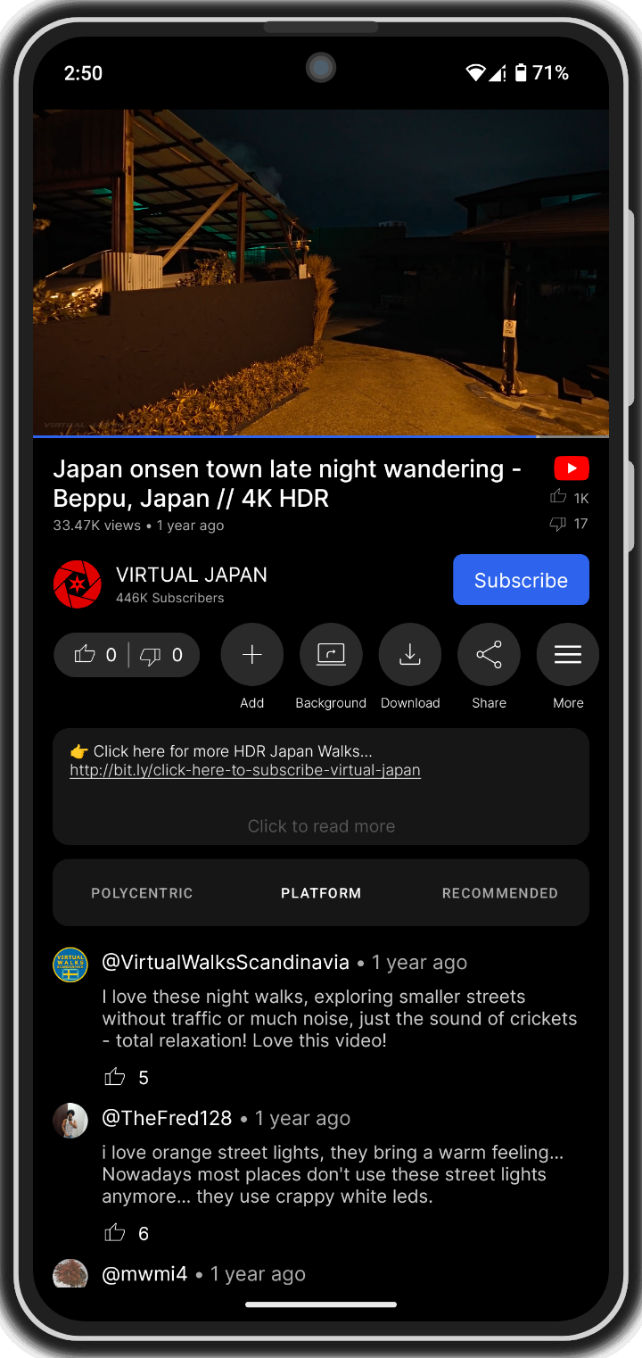 grayjay-android screenshot 1