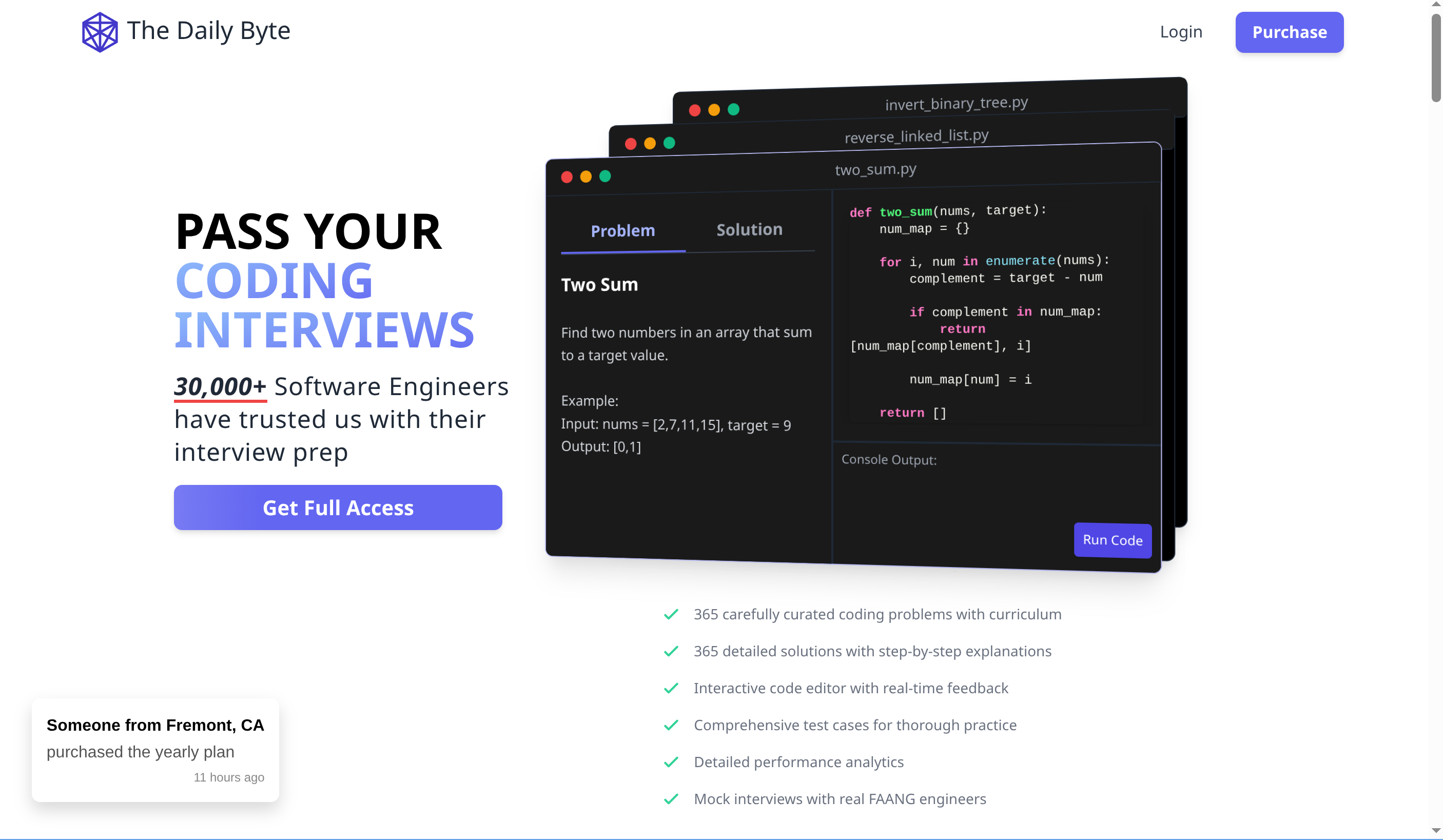 interviews screenshot 1