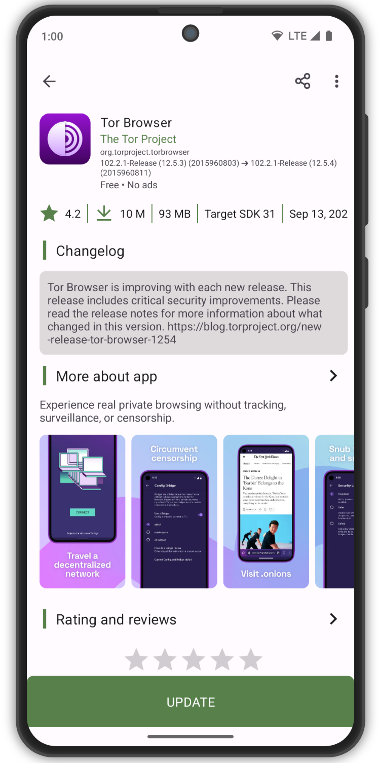 AuroraStore screenshot 3