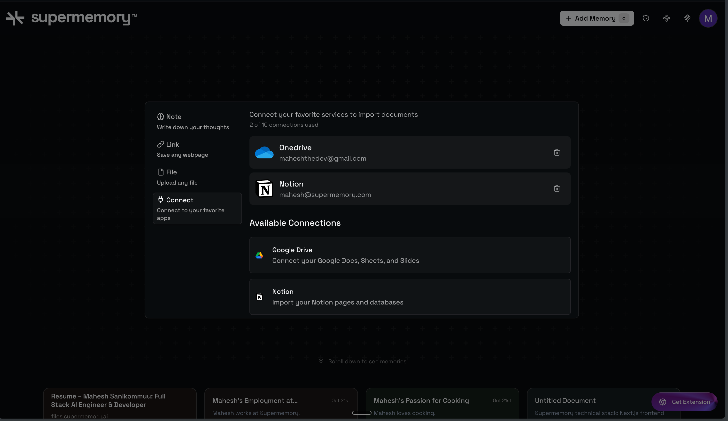supermemory screenshot 3