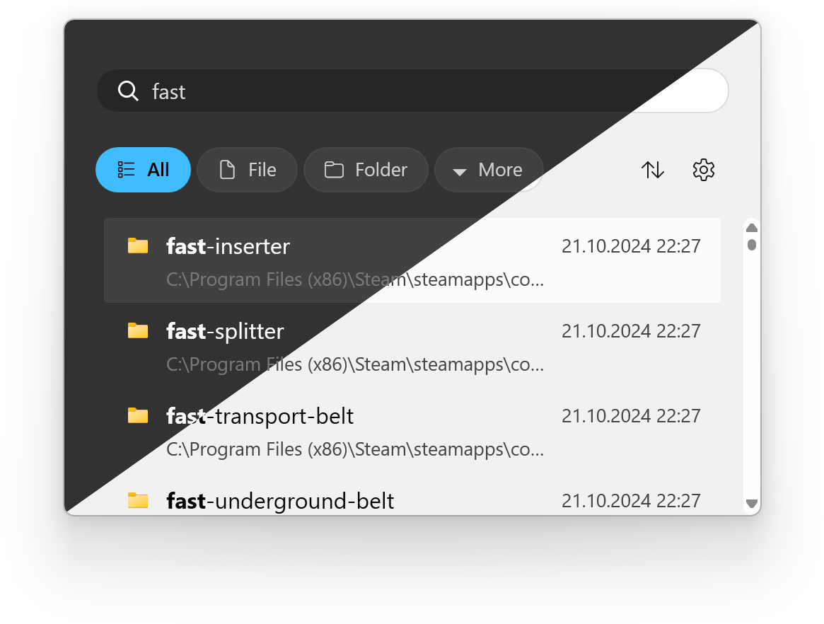 EverythingToolbar screenshot 3