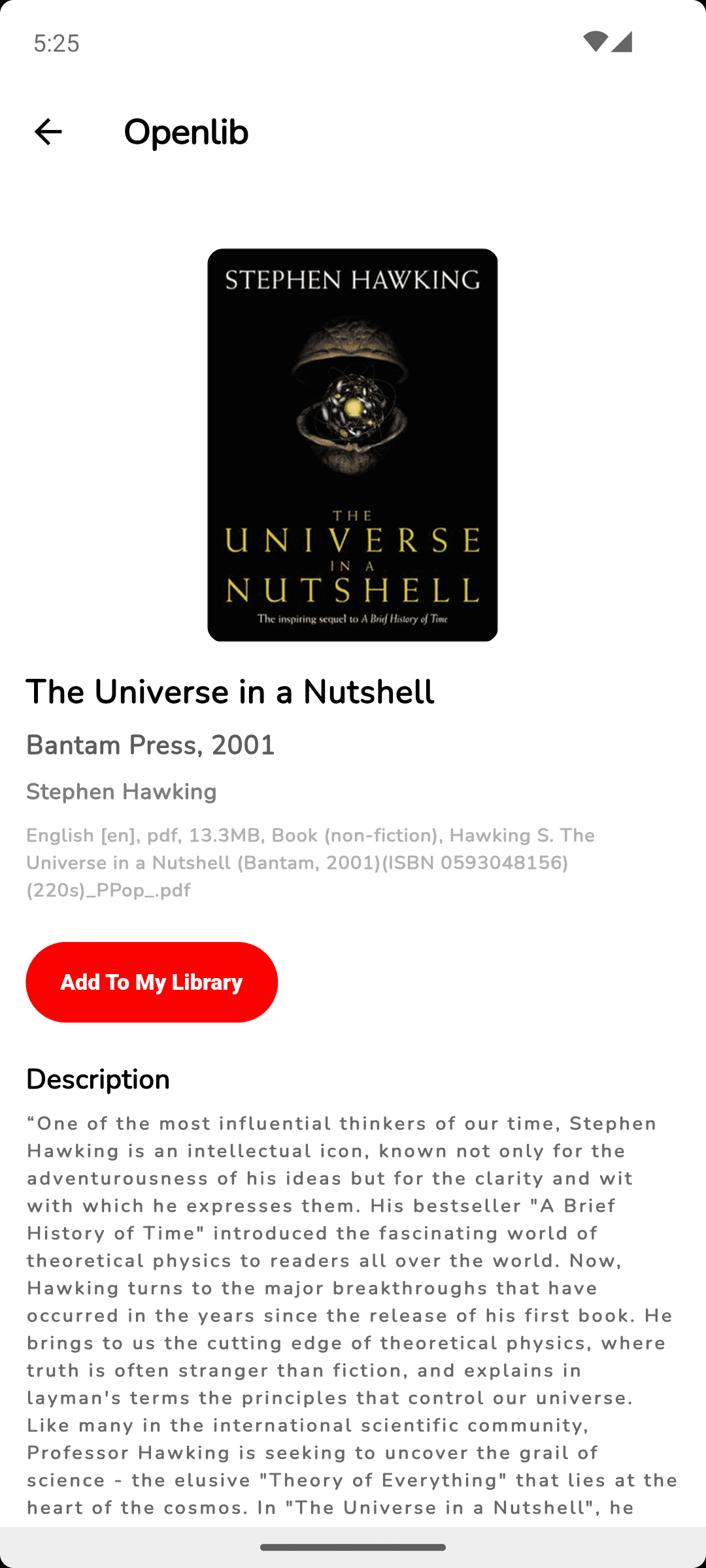 Openlib screenshot 7