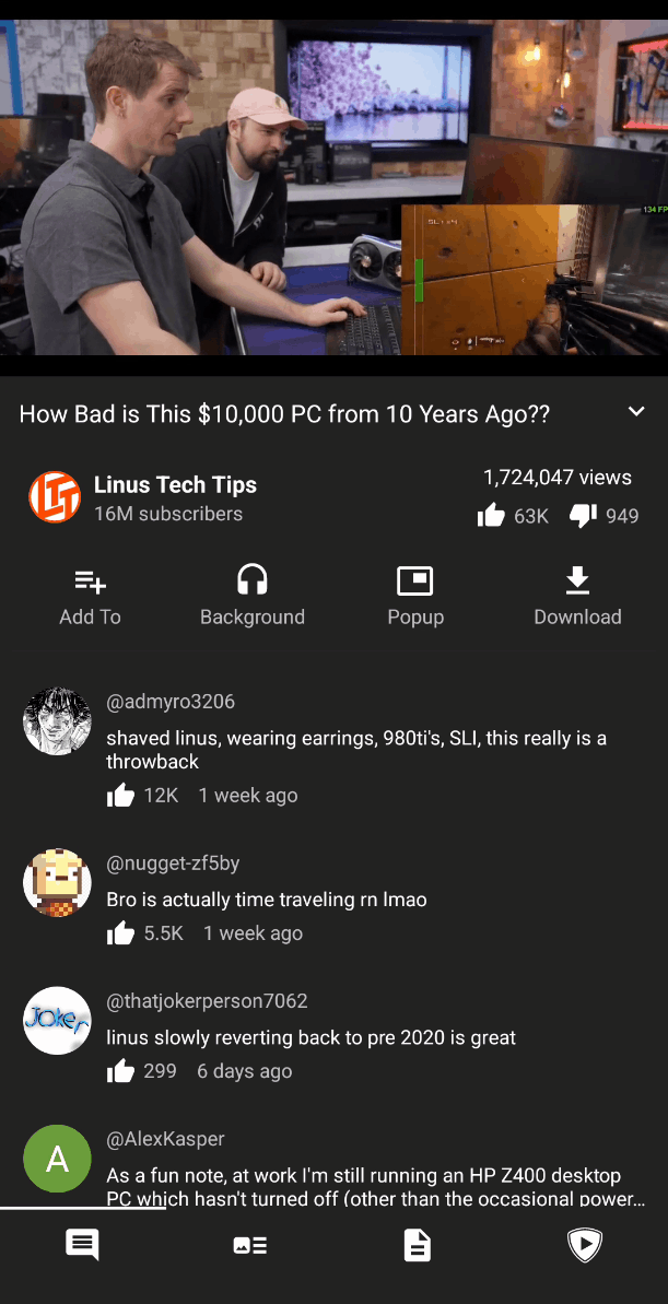 Tubular screenshot 1