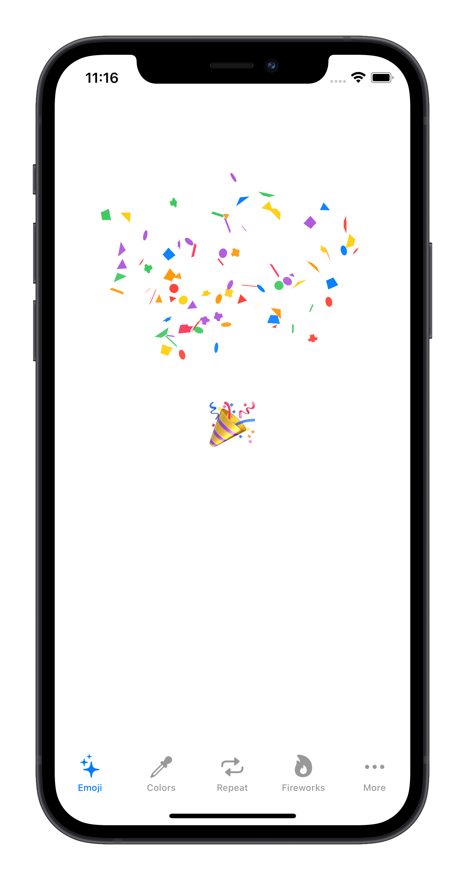 ConfettiSwiftUI screenshot 1