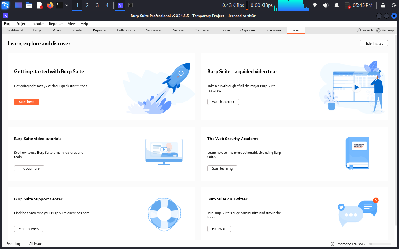 Burpsuite-Professional screenshot 1