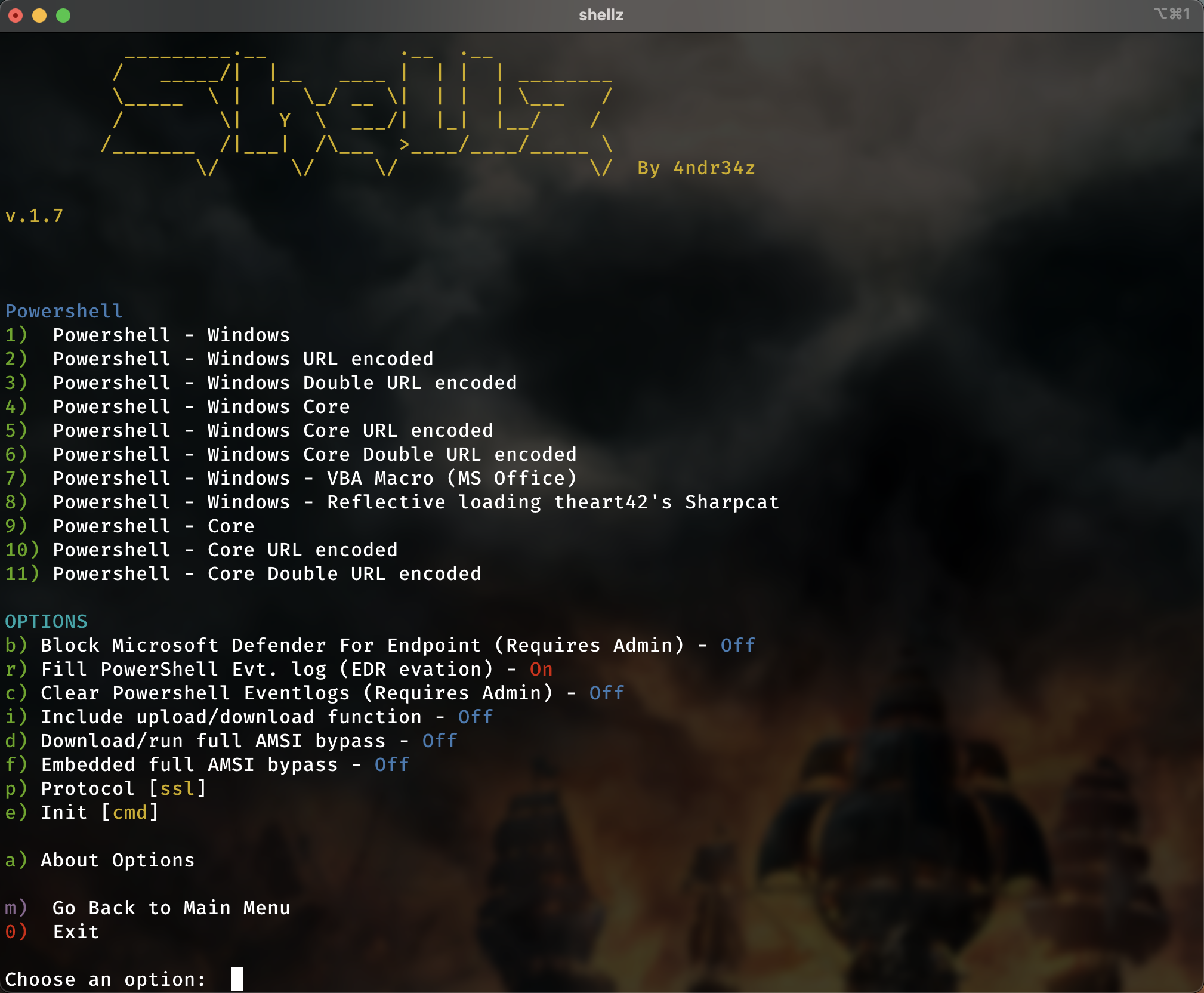 shells screenshot 1