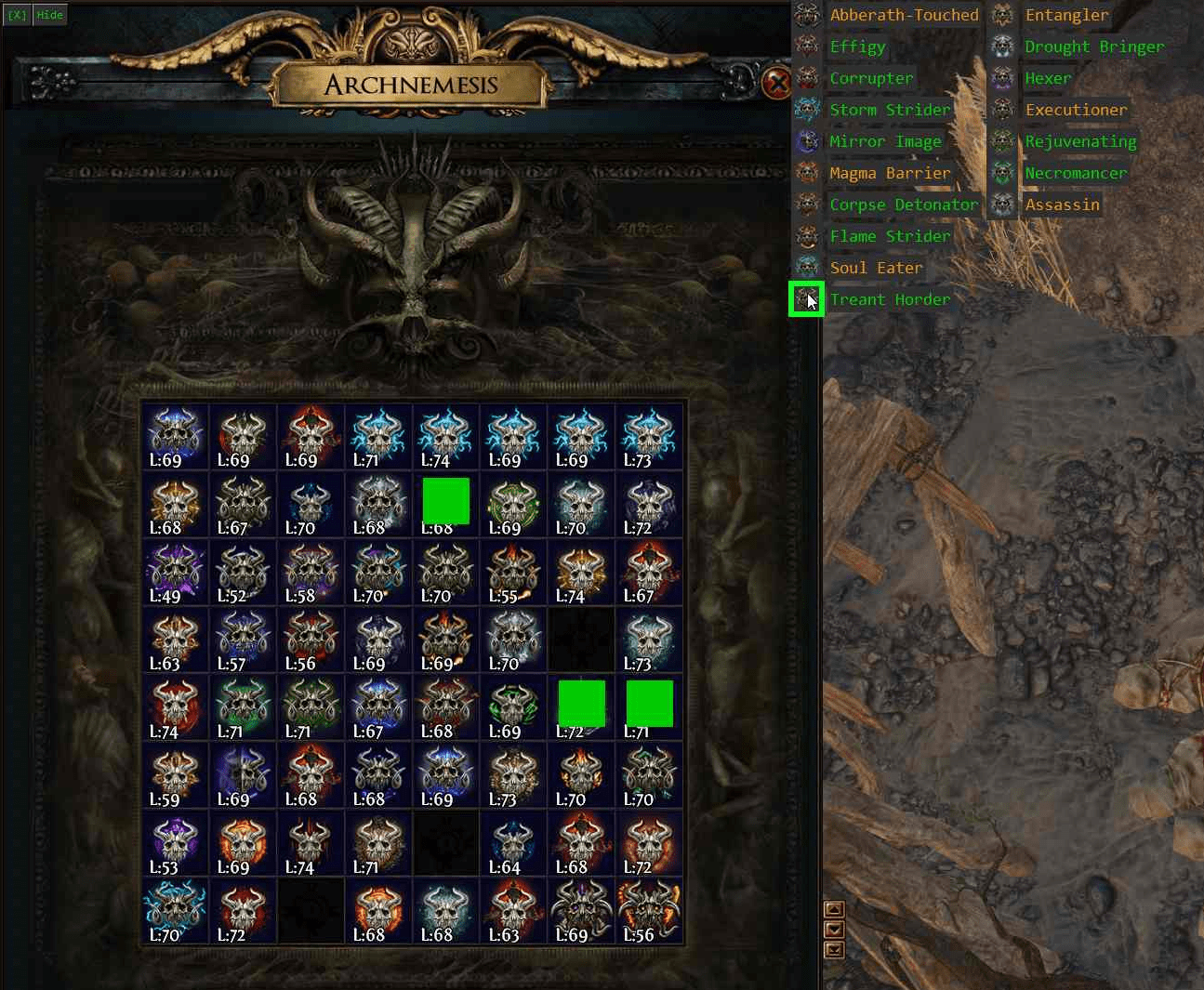 poe-archnemesis-scanner screenshot 3
