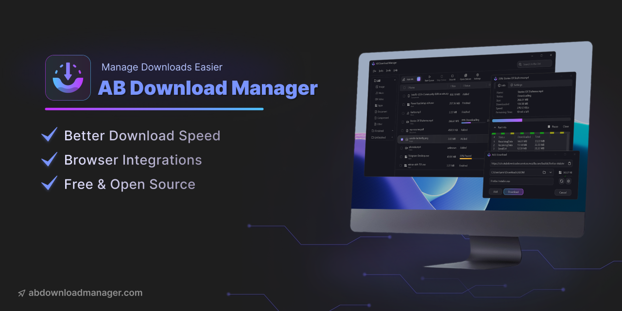 ab-download-manager screenshot 1