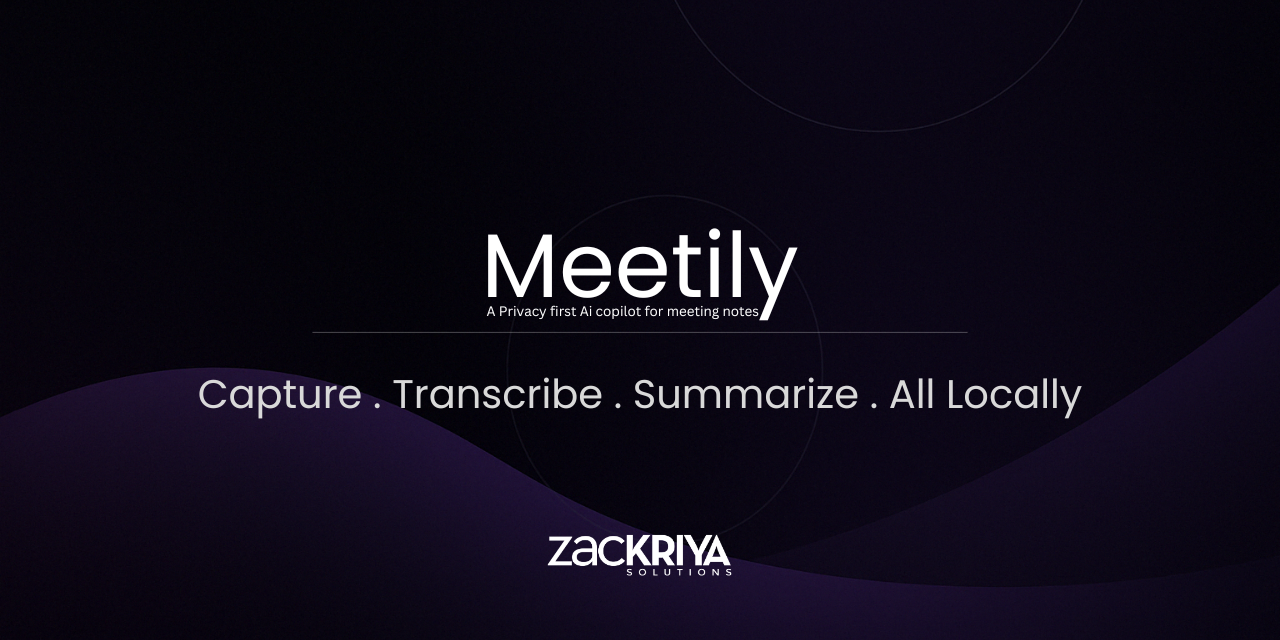 meeting-minutes screenshot 1