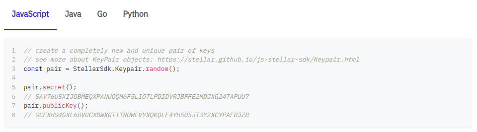 stellar-docs screenshot 1