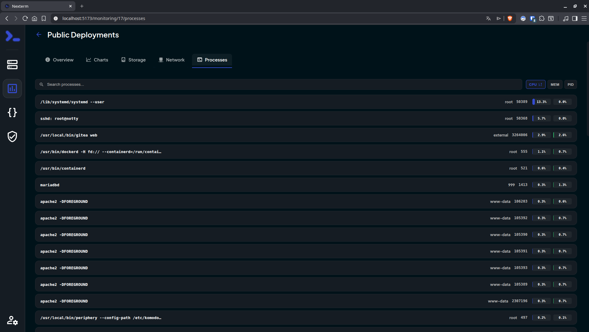 Nexterm screenshot 6