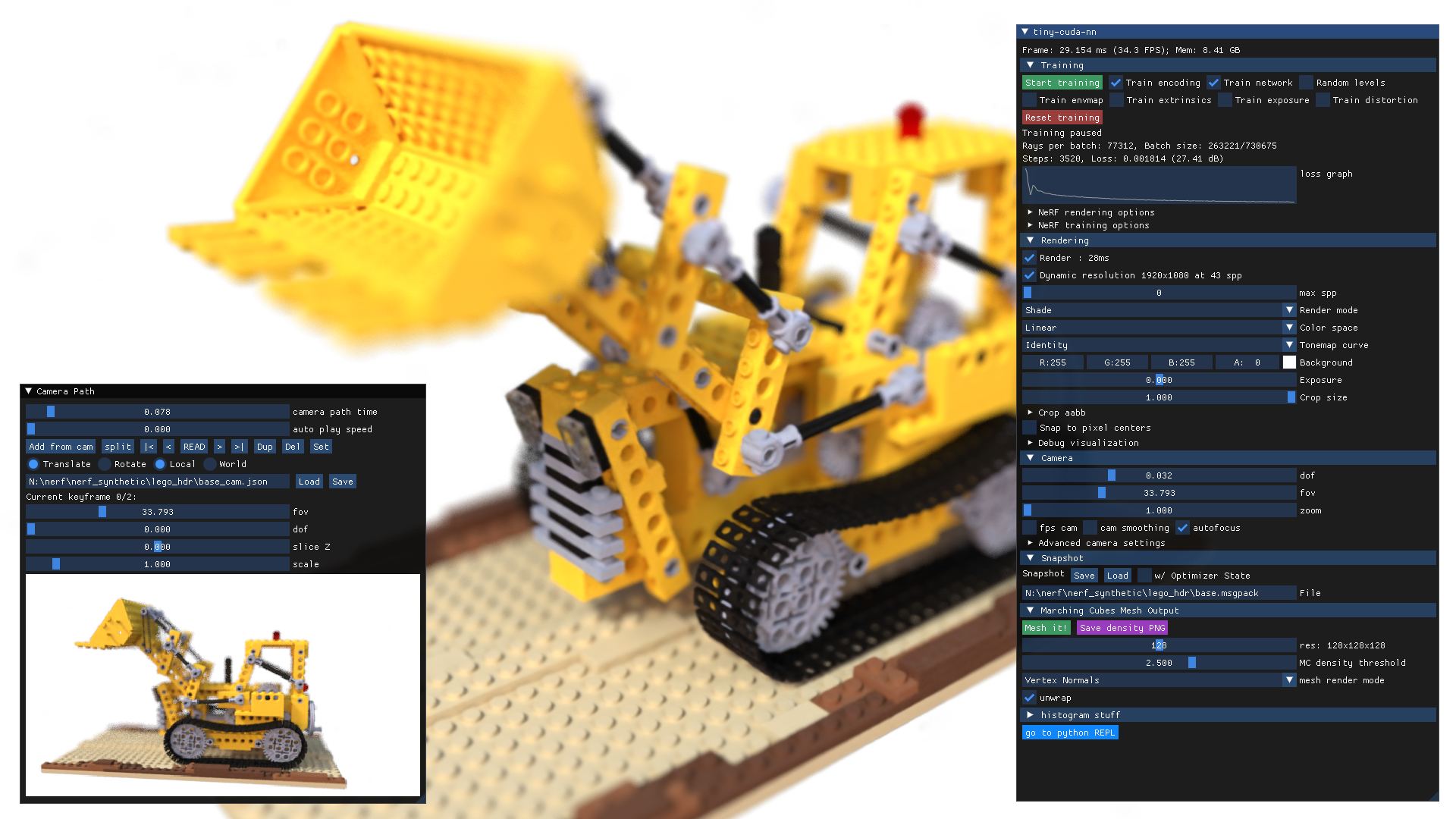 instant-ngp screenshot 3