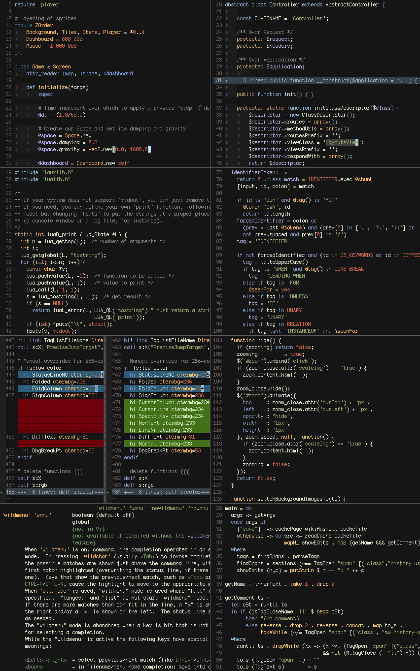jellybeans.vim screenshot 1