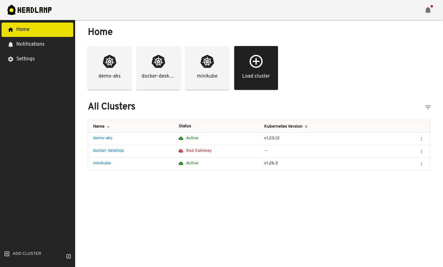 headlamp screenshot 3