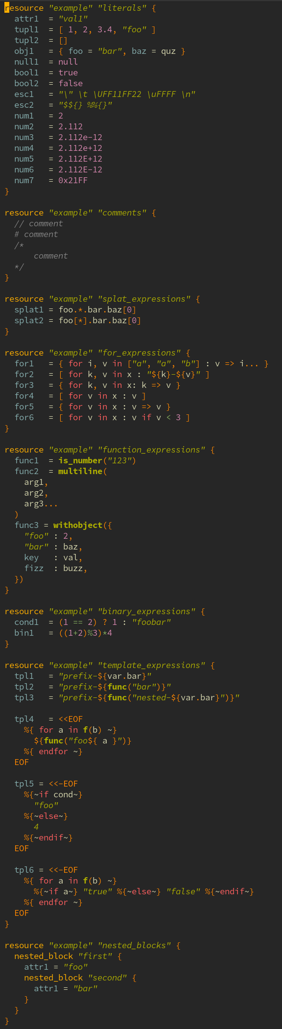 tree-sitter-hcl screenshot 1