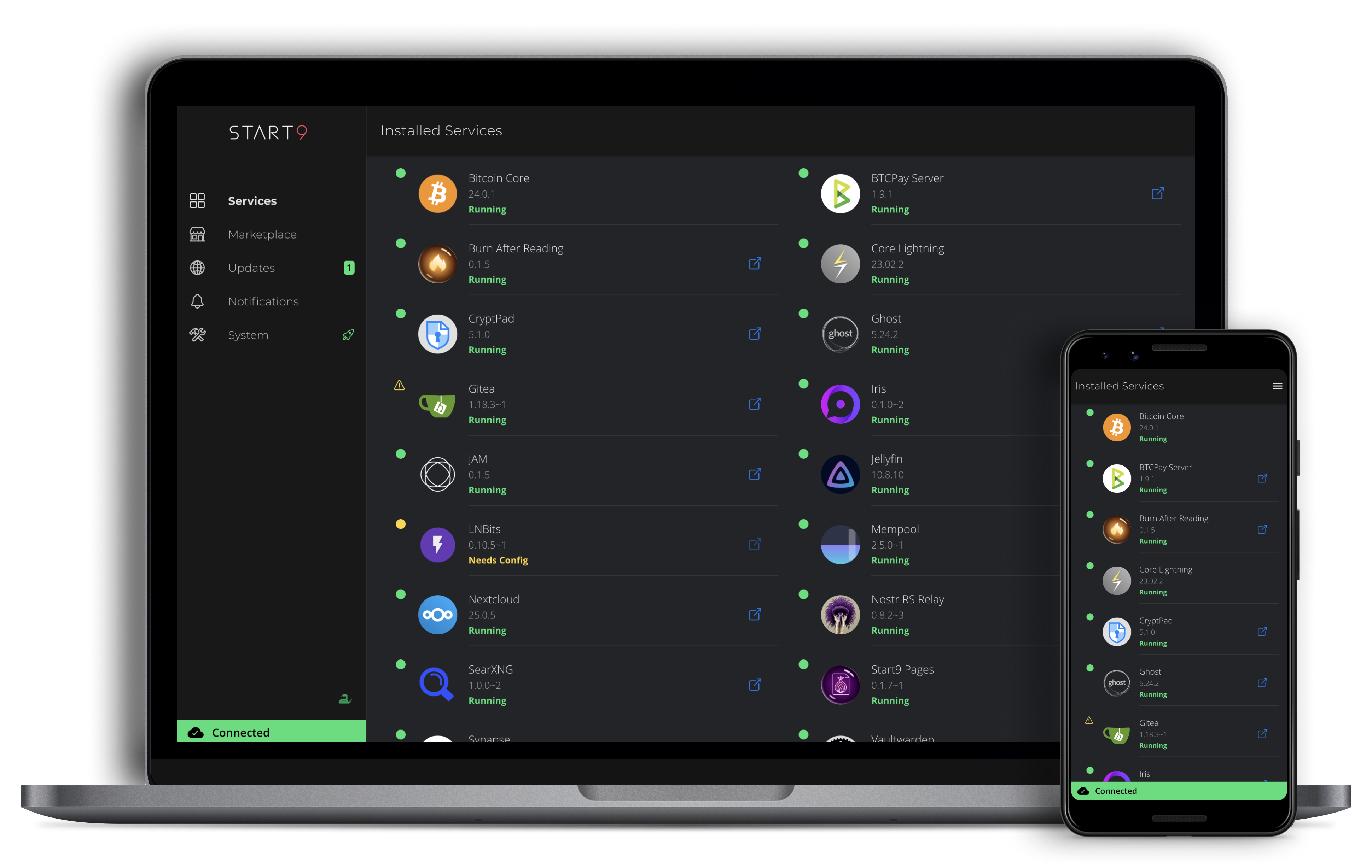 start-os screenshot 1