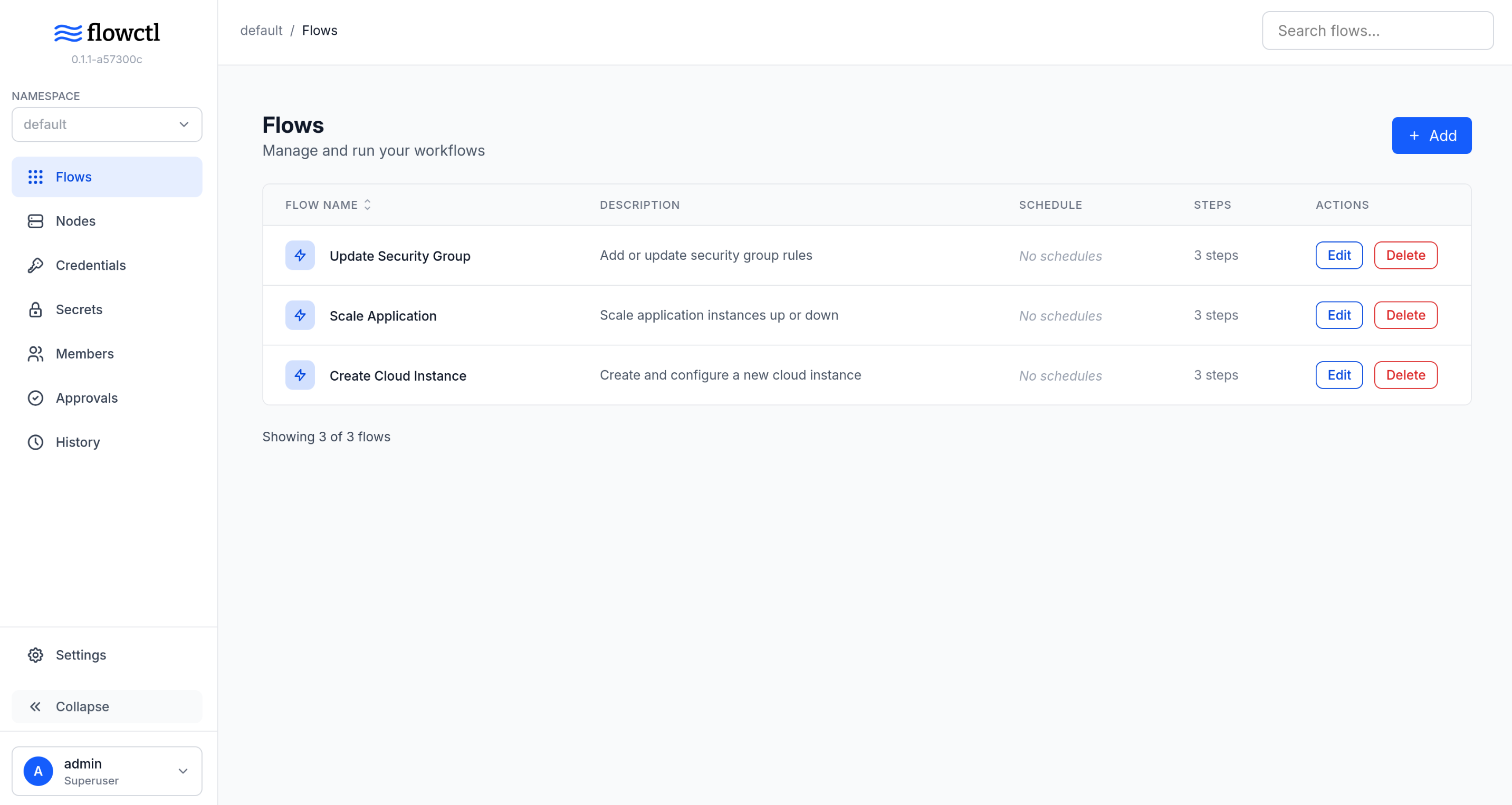 flowctl screenshot 1