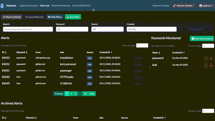 Watcher screenshot 6