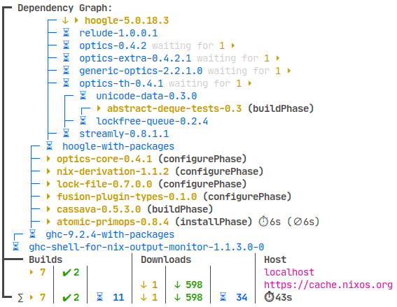 nix-output-monitor screenshot 1