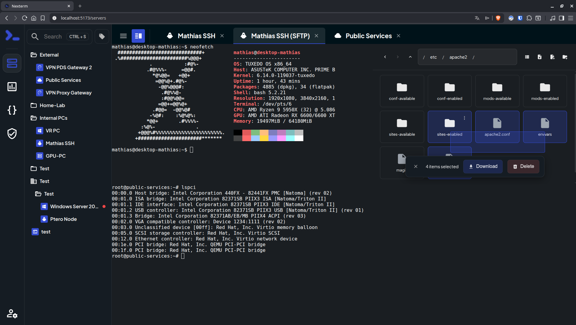 Nexterm screenshot 4