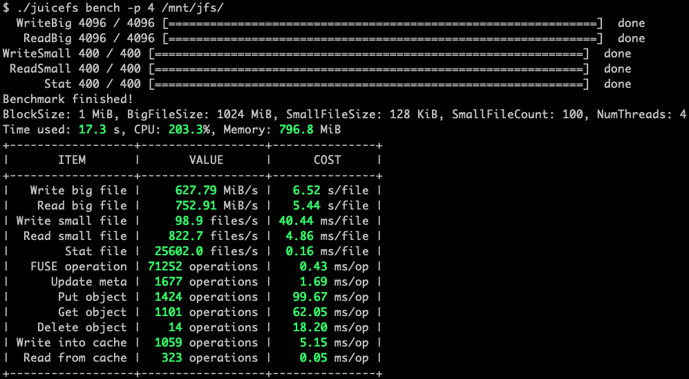 juicefs screenshot 3