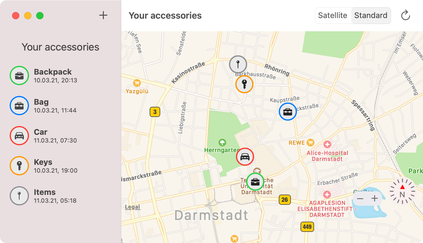 openhaystack screenshot 1